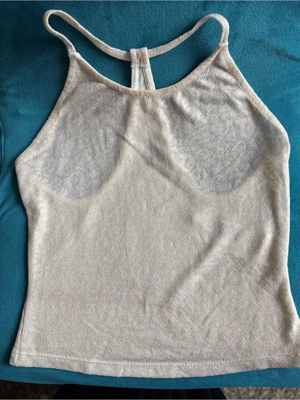 Studio F Pearl Halter Tank Top – NWOT